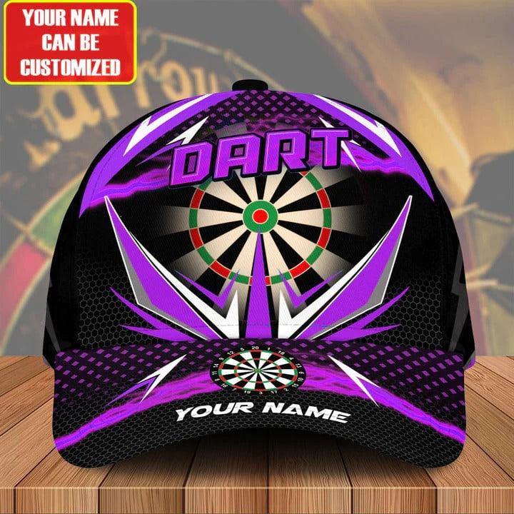 Customized Name Darts Classic Cap, Personalized Name Thunder Lightning Classic Cap, Darts Hat For Men - Perfect Gift For Darts Lovers, Darts Players - Image 4