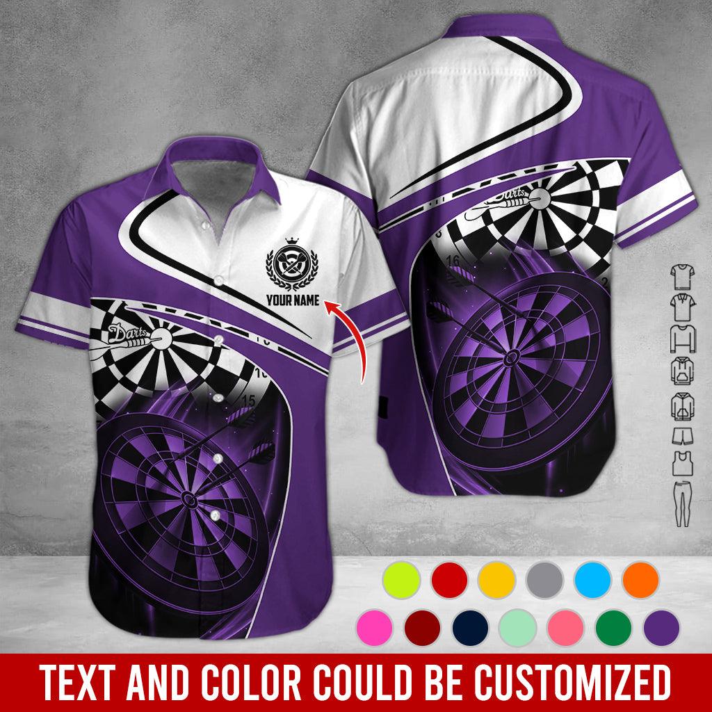 Customized Name Darts Hawaiian Shirt, Personalized Name Dartboard Hawaiian Shirts - Gift For Darts Lovers, Darts Players Uniforms - Image 9