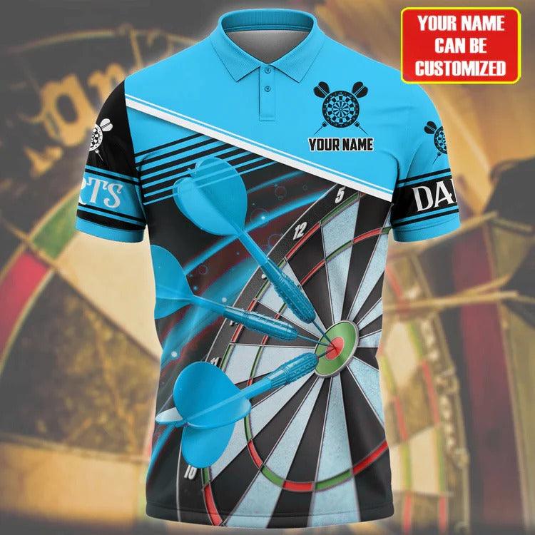 Customized Name Darts Polo Shirt, Best Darts Player Gift, Personalized Name Polo Shirt For Men - Perfect Gift For Darts Lovers, Darts Players - Image 5