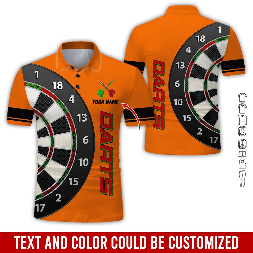 Customized Name Darts Polo Shirt, Personalized Name Darts Is My Love Polo Shirt For Men - Perfect Gift For Darts Lovers, Darts Players - Image 11