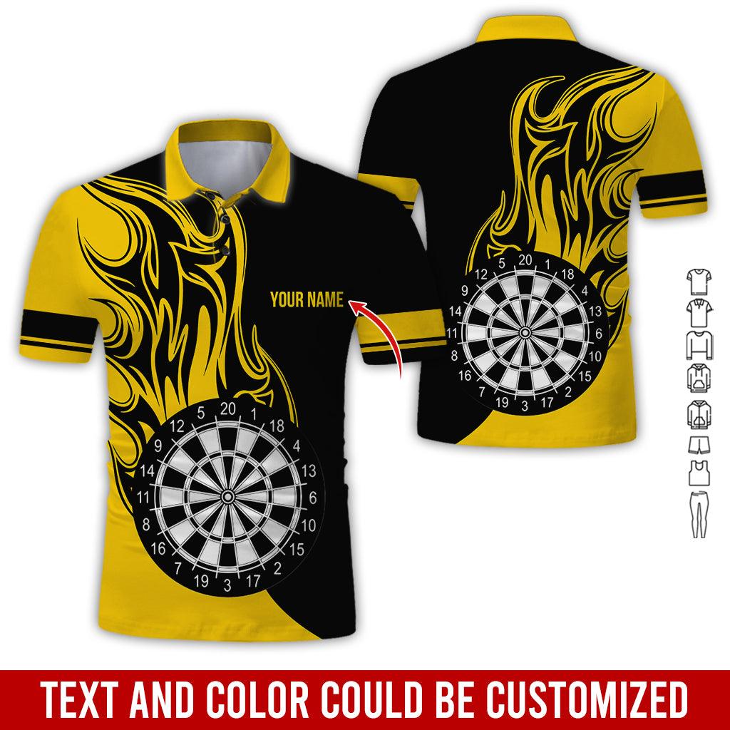 Customized Name Darts Polo Shirt, Personalized Name Darts Team Uniforms Polo Shirt For Men - Perfect Gift For Darts Lovers, Darts Players - Image 5