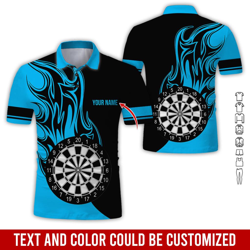 Customized Name Darts Polo Shirt, Personalized Name Darts Team Uniforms Polo Shirt For Men - Perfect Gift For Darts Lovers, Darts Players - Image 6