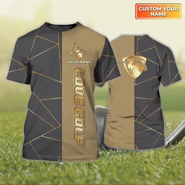 Customized Name Golf T Shirt, Personalized Name Golf T Shirt For Men - Perfect Gift For Golf Lovers, Golfers