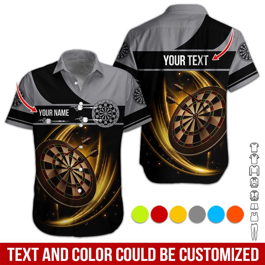 Customized Name & Text Darts Hawaiian Shirt, Personalized Darts Team Is My Life Hawaiian Shirts - Gift For Darts Lovers, Darts Players Uniforms - Image 5