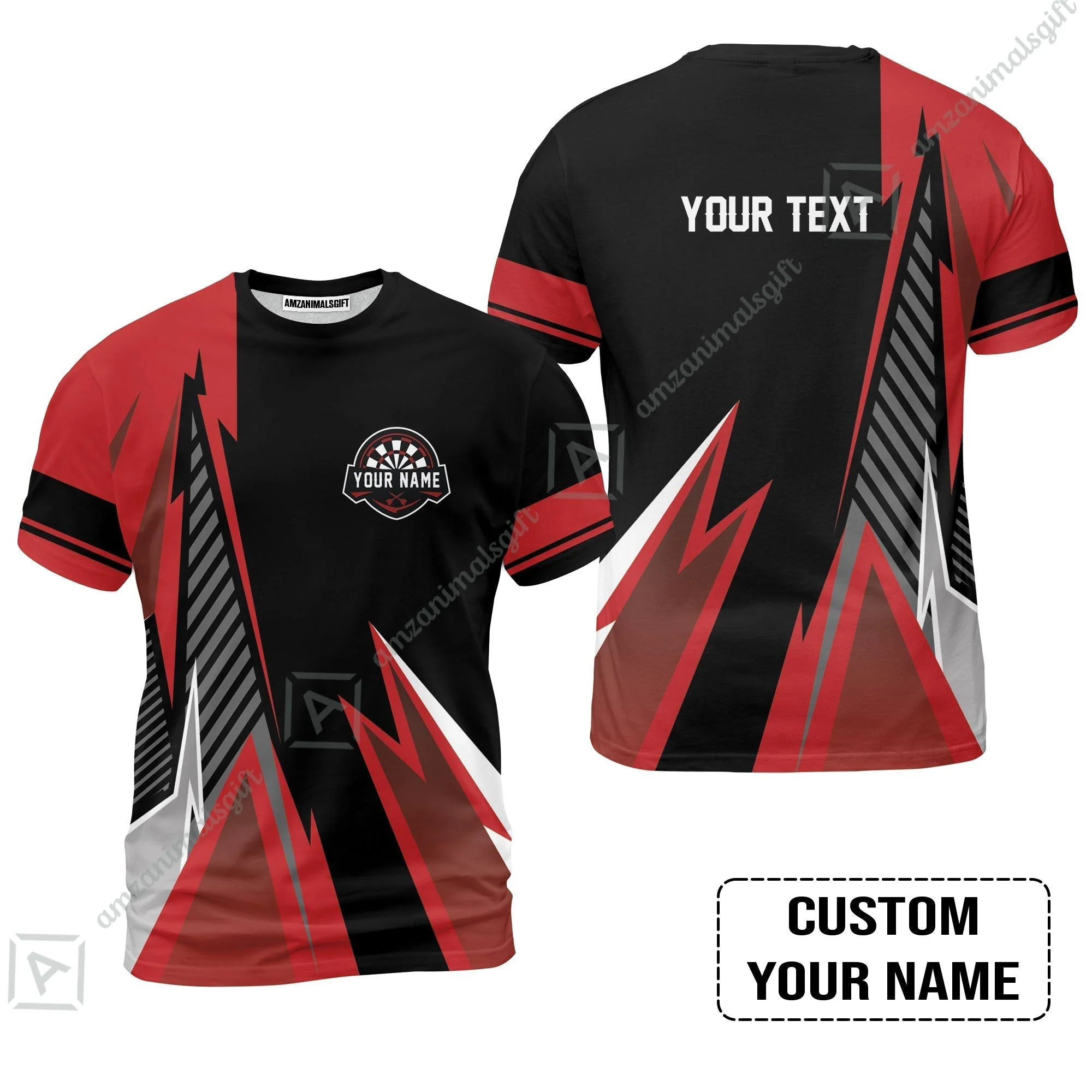 Customized Name & Text Darts Hawaiian Shirt, Personalized Name Darts Hawaiian Shirt - Image 9