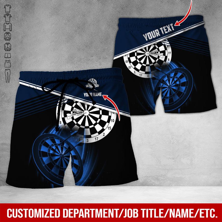 Customized Name & Text Darts Polo Shirts, American Logo Personalized Name Darts Polo Shirt - Gift For Darts Lovers, Darts Players - Image 8