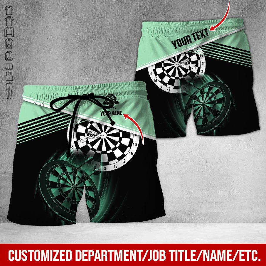 Customized Name & Text Darts Hawaiian Shirts, Personalized Name Darts Uniforms Aloha Shirt For Men & Women - Gift For Darts Lovers, Darts Players - Image 6