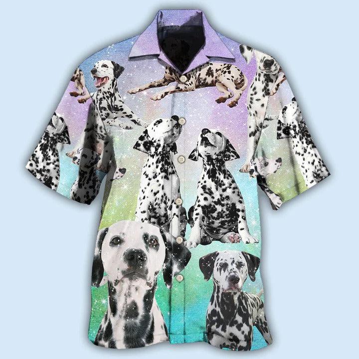 Dalmatian Aloha Hawaii Shirt - Dog Galaxy Lovely Style Hawaiian Shirt For Summer - Perfect Gift For Dog Lovers, Friend, Family - Image 2