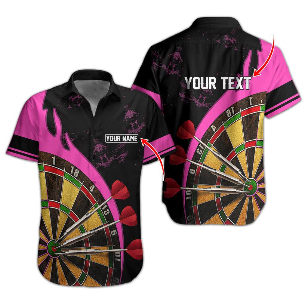 Darts Hawaiian Shirt Custom Name, Dartboard Uniforms Personalized Aloha Hawaiian Shirts - Gift For Darts Lovers, Friend, Family - Image 7