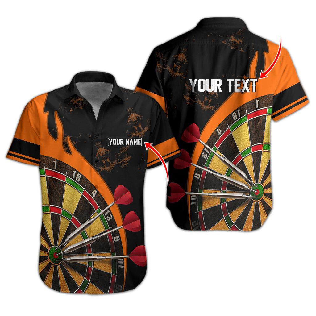 Darts Hawaiian Shirt Custom Name, Dartboard Uniforms Personalized Aloha Hawaiian Shirts - Gift For Darts Lovers, Friend, Family - Image 8