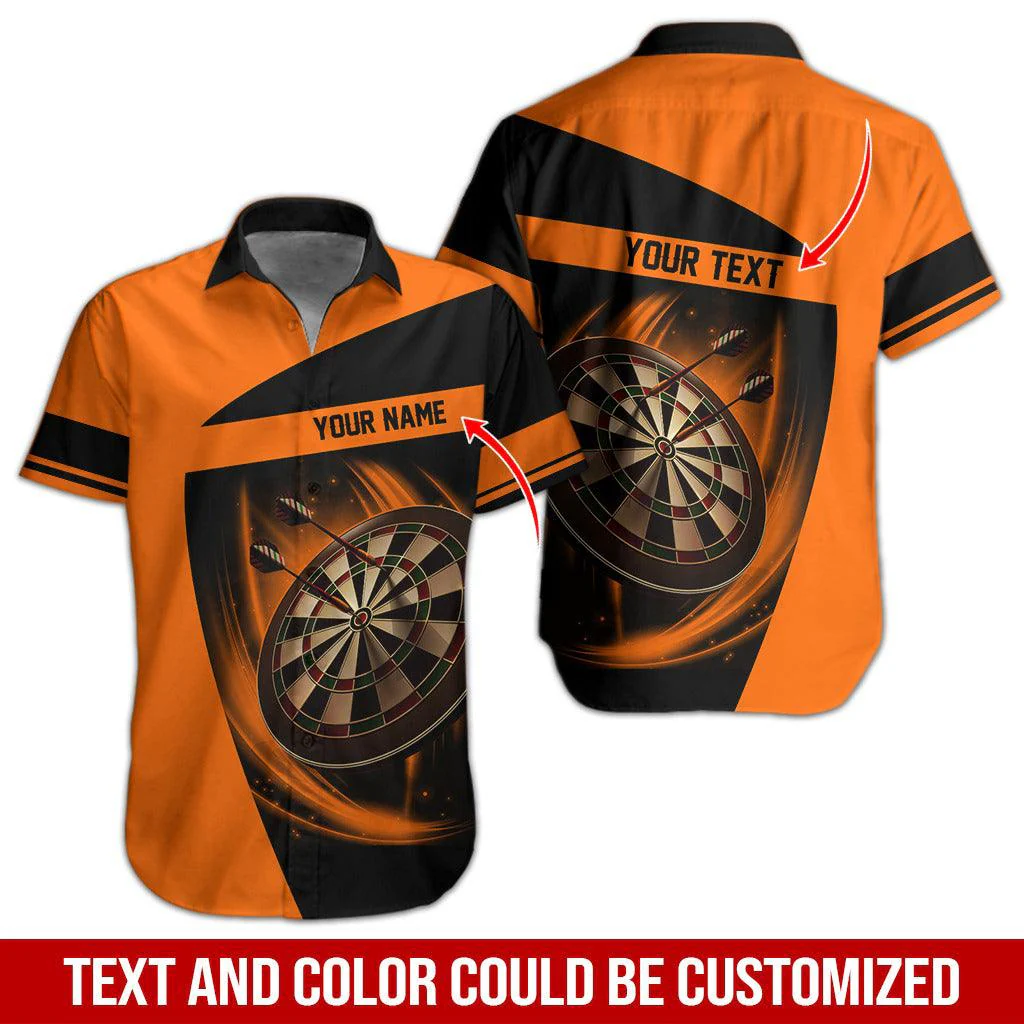 Darts Hawaiian Shirt Custom Name, Dartboard Uniforms Personalized Aloha Hawaiian Shirts - Gift For Darts Lovers, Friend, Family - Image 8