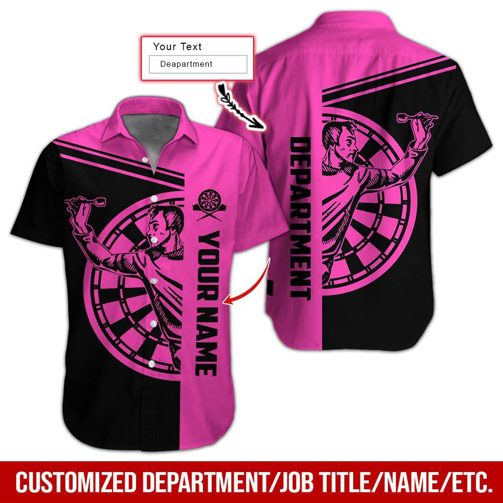 Darts Hawaiian Shirt Custom Name, Darts Uniforms Personalized Aloha Hawaiian Shirts - Gift For Darts Lovers, Friend, Family - Image 7
