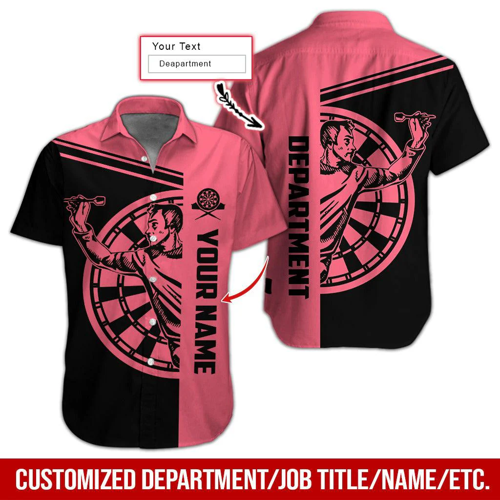 Darts Hawaiian Shirt Custom Name, Darts Uniforms Personalized Aloha Hawaiian Shirts - Gift For Darts Lovers, Friend, Family - Image 9