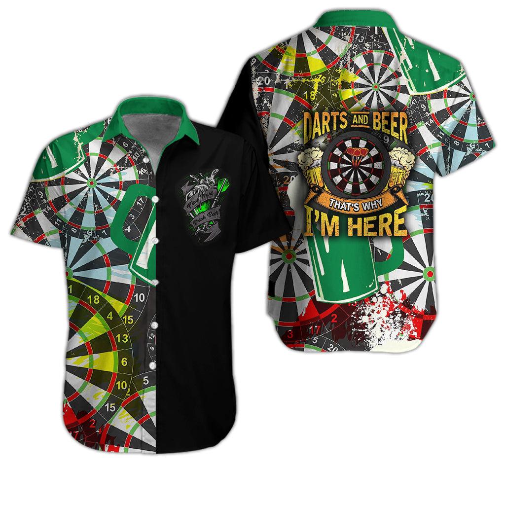 Darts Hawaiian Shirt, Darts And Beer Hawaiian Shirts - Gift For Darts Lovers, Darts Players Uniforms - Image 8
