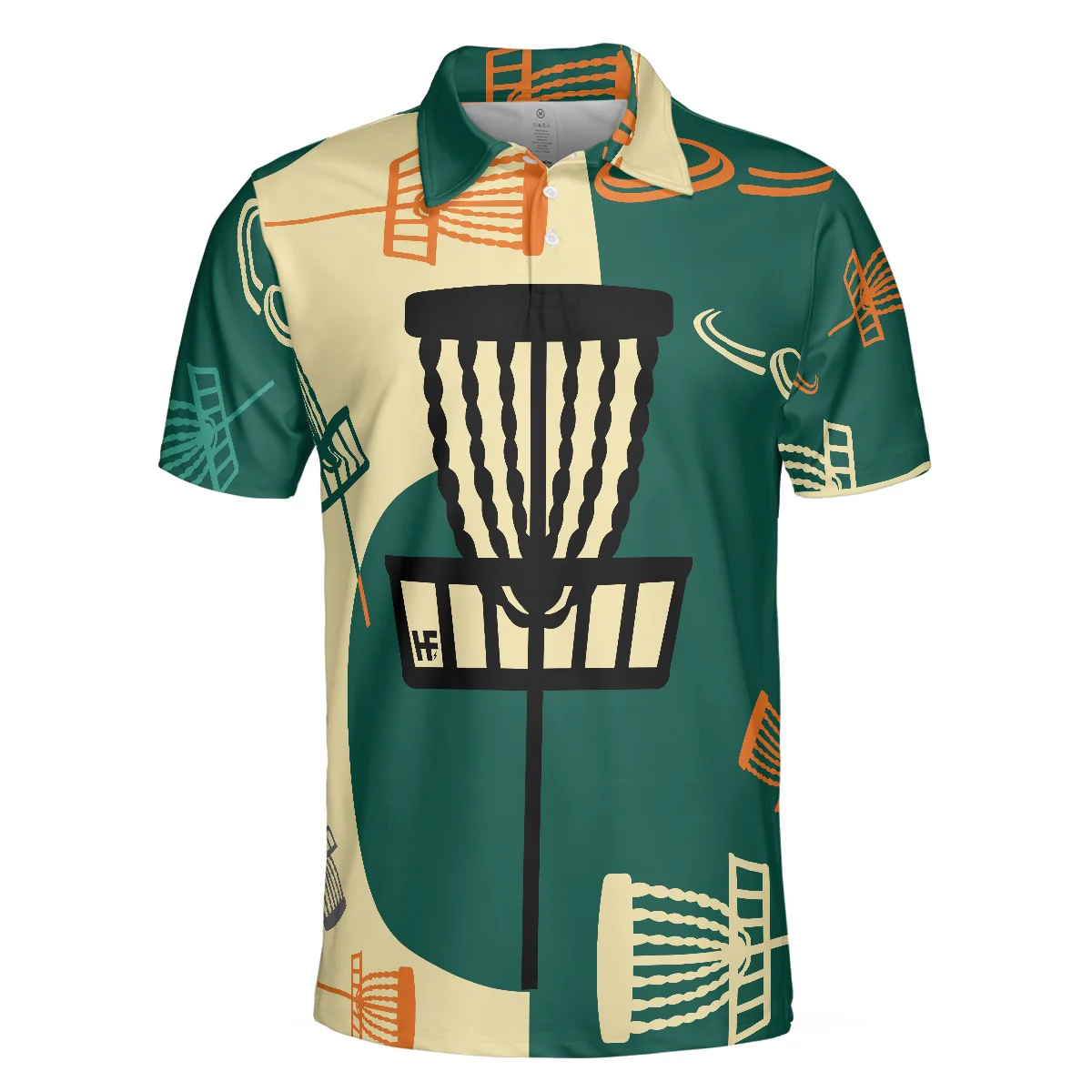 Disc Golf Men Polo Shirt - I Love Disc Golf Shirt For Men Polo Shirt, Prodigy Disc Golf Shirt For Male Disc Golfers - Personalized Gift For Golf Lover, Men - Image 2