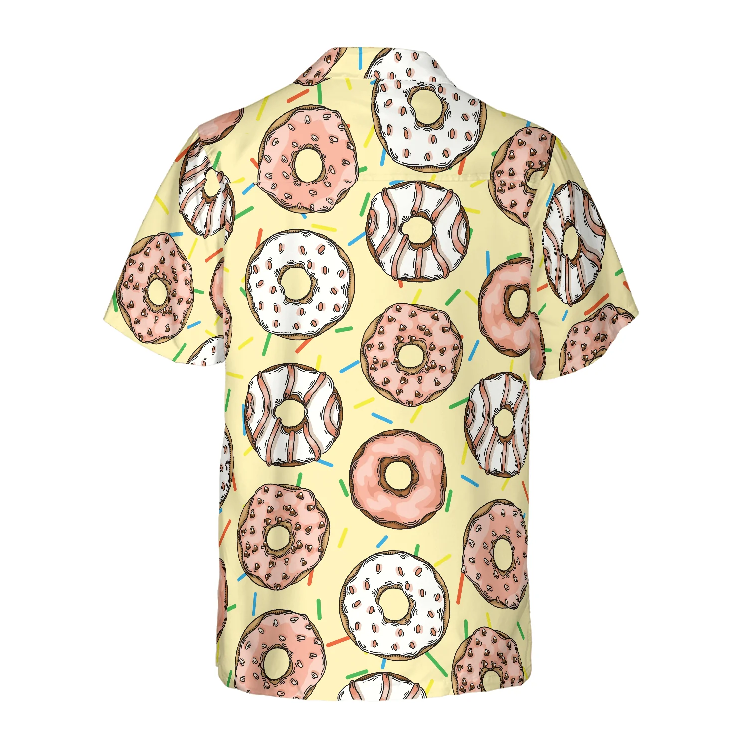 Donut Is My Life Hawaiian Shirt, Colorful Summer Aloha Shirt For Men Women, Gift For Friend, Team, Donut Lovers - Image 2
