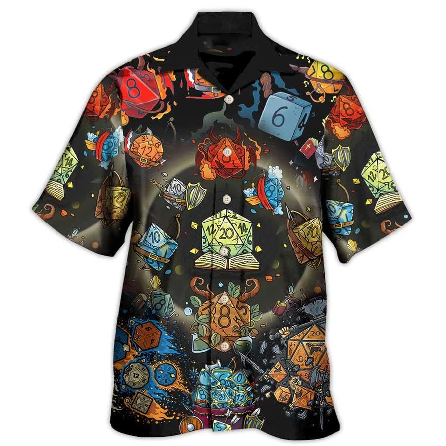 Dragon Dice Aloha Hawaiian Shirt For Summer, Dungeon And Dragon Hawaiian Shirts Outfit For Men Women, Dragon Lovers - Image 3