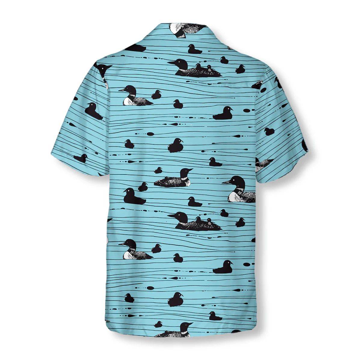 Duck Hawaiian Shirt, Duck Seamless Pattern Aloha Shirt For Men - Perfect Gift For Husband, Boyfriend, Friend, Family - Image 3