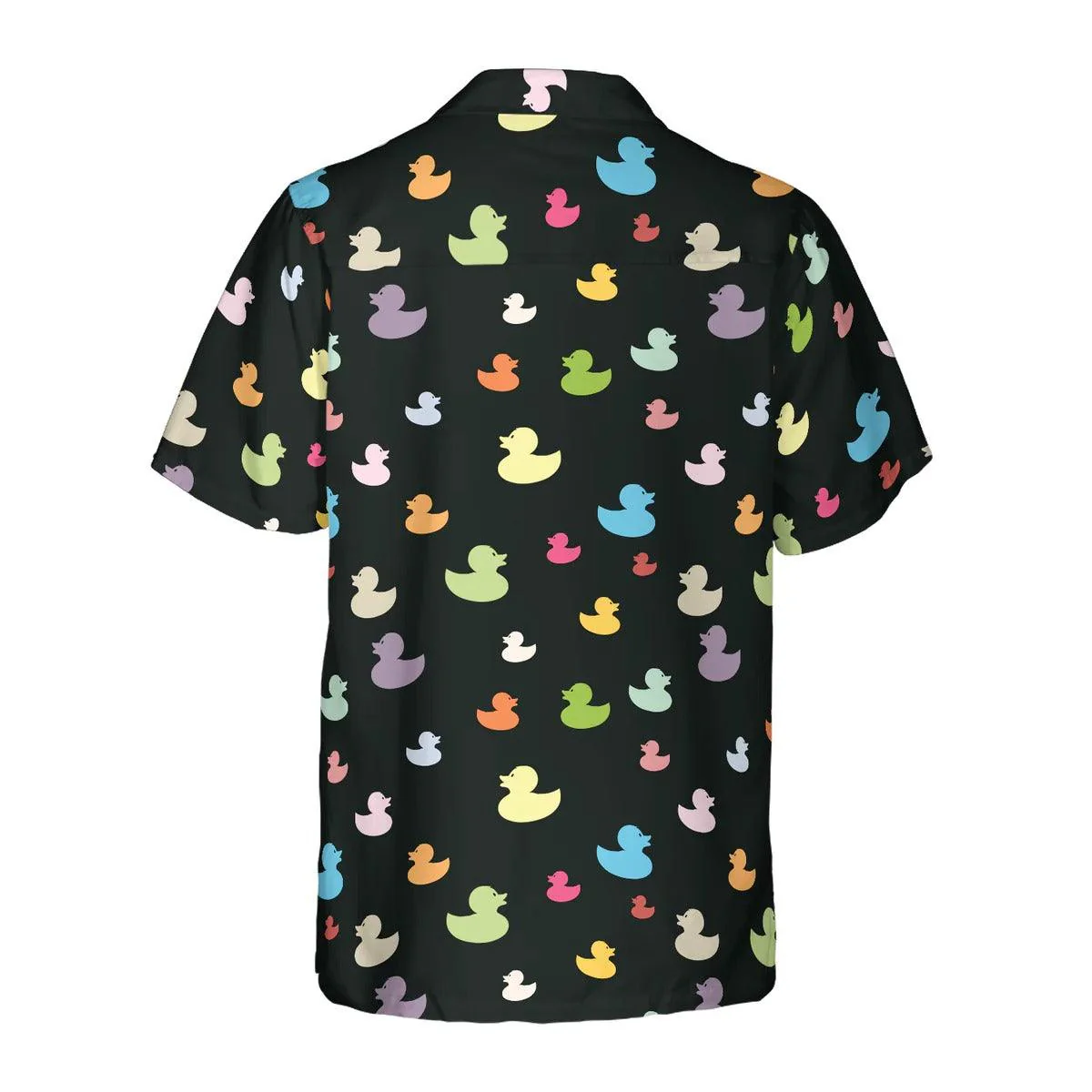 Duck Hawaiian Shirt, Little Duck, Colorful Ducks Aloha Shirt For Men Women - Perfect Gift For Duck Lovers, Husband, Boyfriend, Friend, Family - Image 2