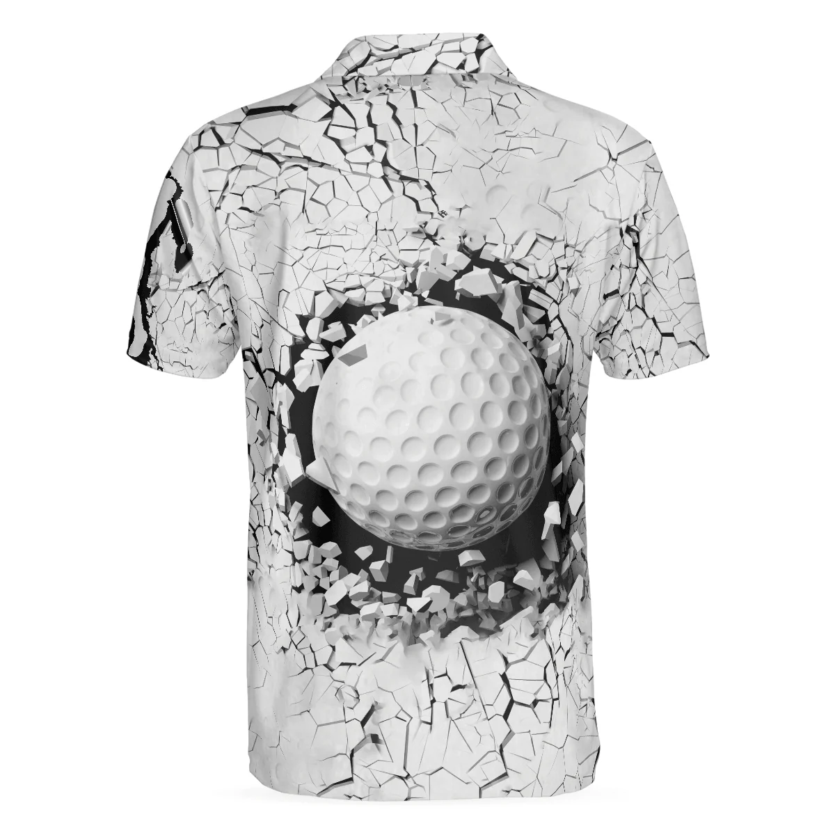 Men Golf Polo Shirt - Elegant And Unique Golf Breaker Golf Polo Shirt, Best Gift For Golfers, Golf Gift For Men - Image 2