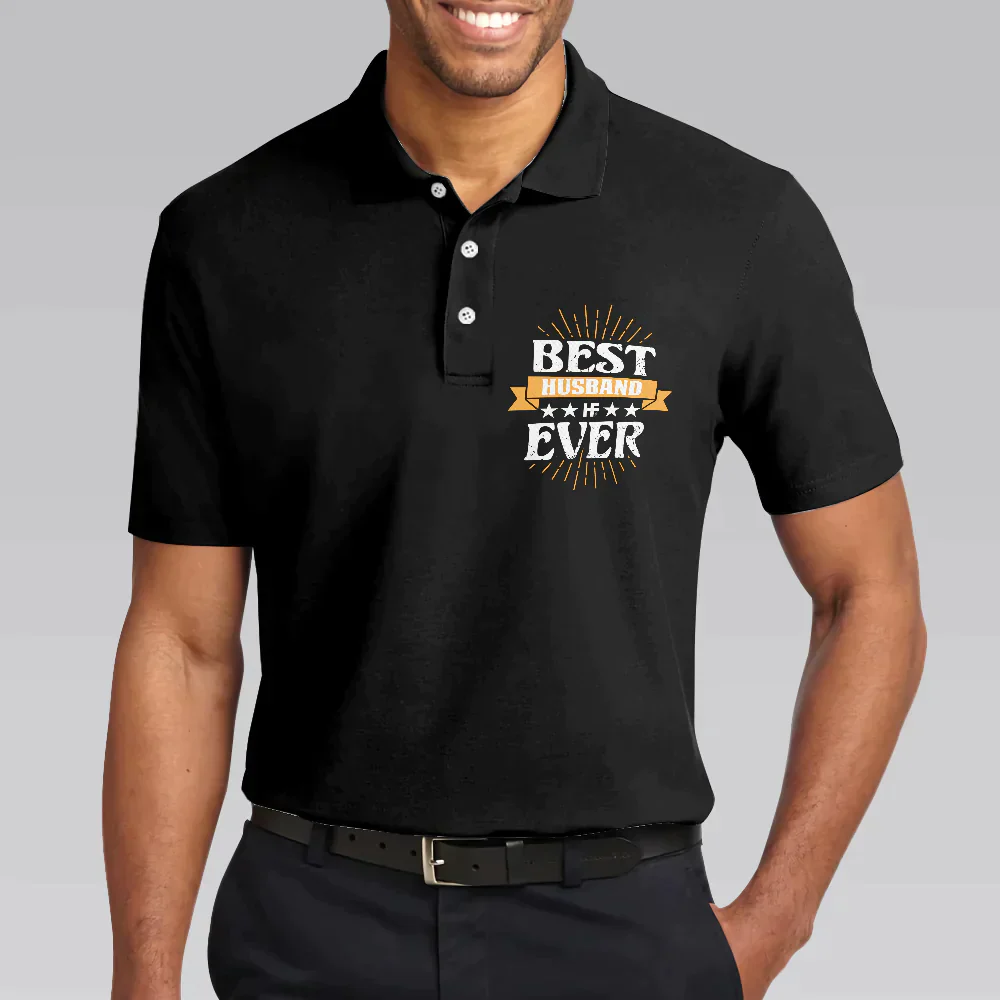 Family Men Polo Shirt, I Tried To Retire But Now I Work For My Wife Family Polo Shirt, Gift For Husband - Image 4