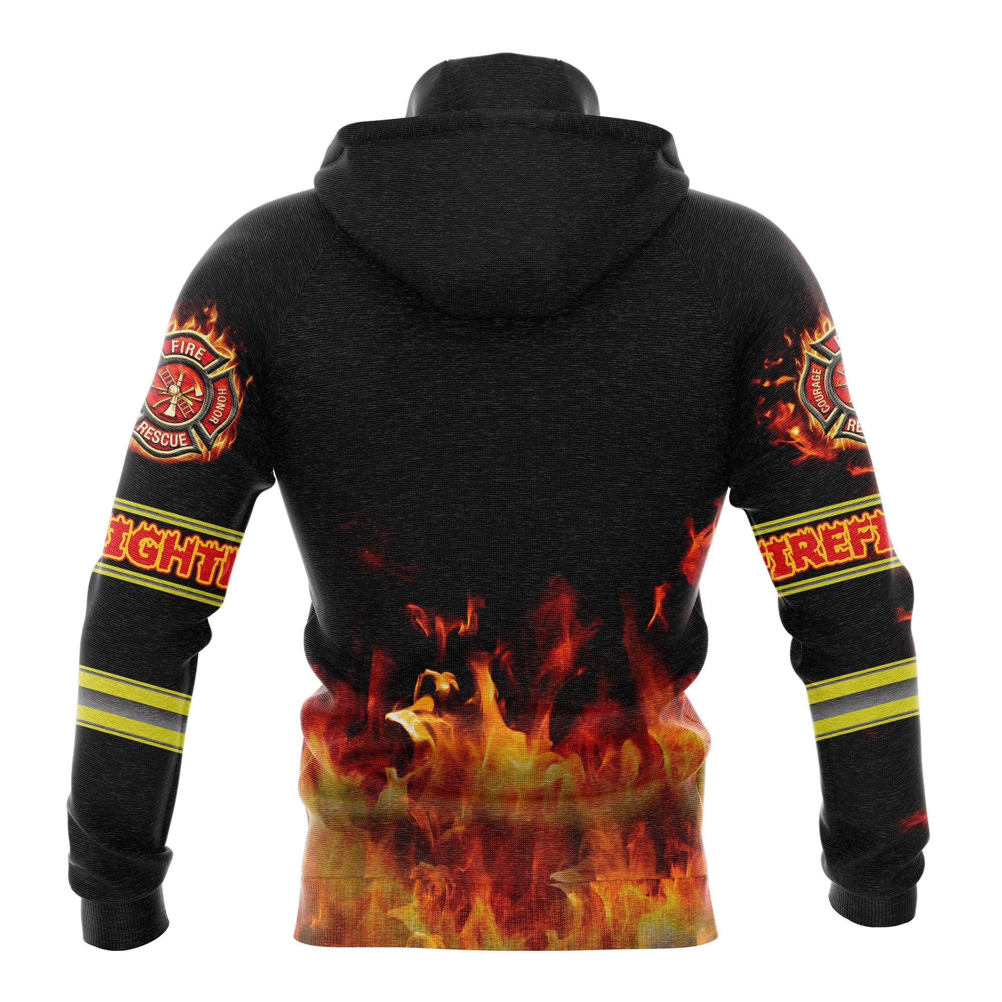 Firefighter Hero Pullover Premium Hoodie Fire Sea, Perfect Outfit For Men And Women On Christmas New Year Autumn Winter - Image 4