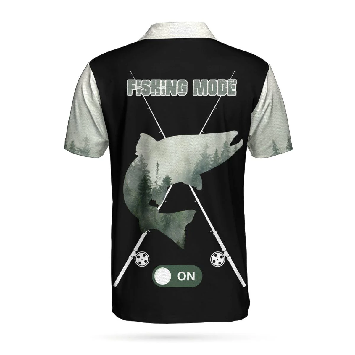 Fishing Men Polo Shirt, Fishing Mode On I Fly Fish So I Don't Choke People Shirt For Men, Gift For Fishing Lovers, Fisherman - Image 2
