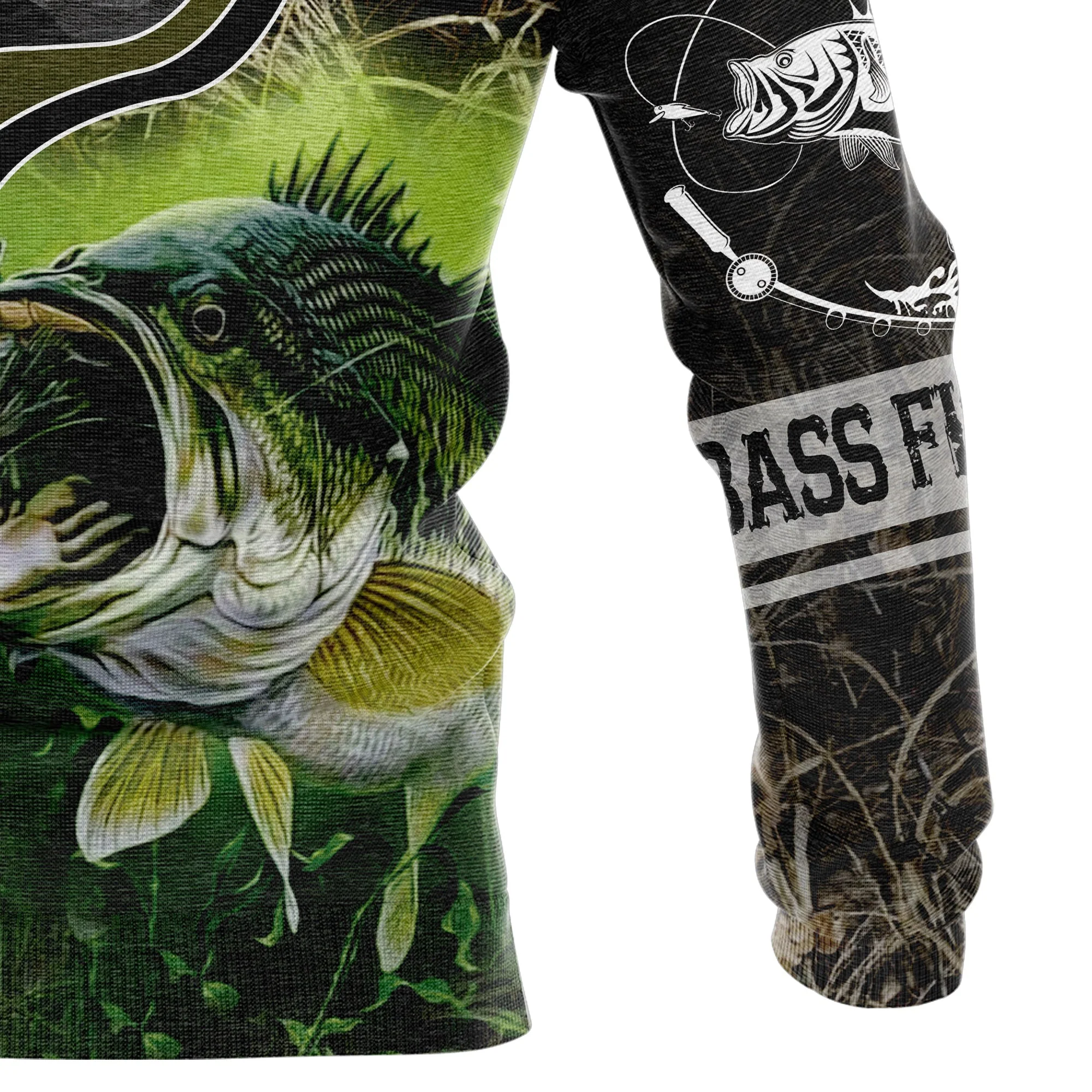 Fishing Pullover Premium Hoodie Bass Fishing, Perfect Outfit For Men And Women On Christmas New Year Autumn Winter - Image 8