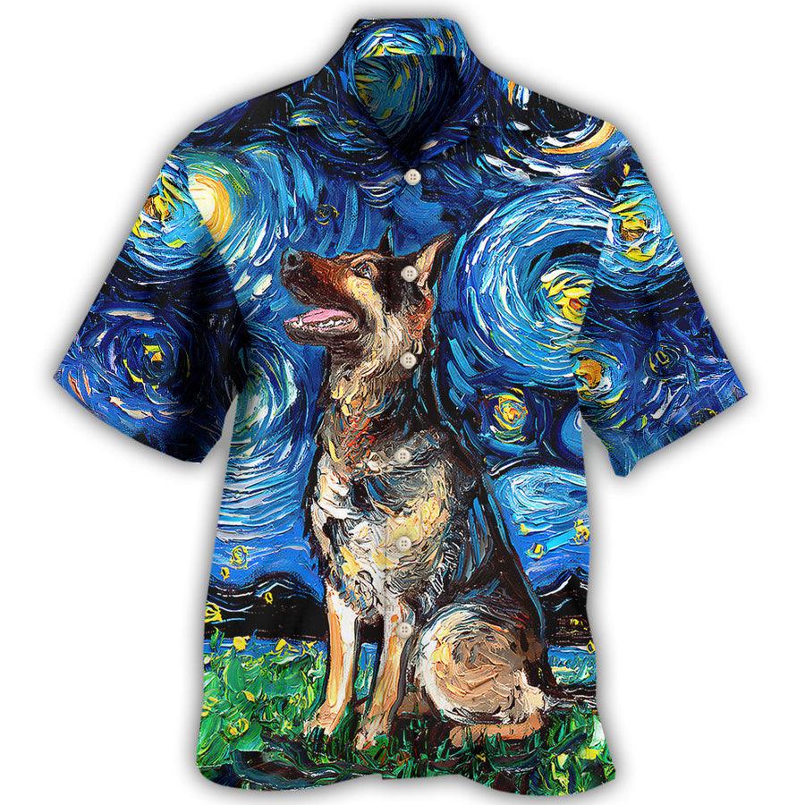 German Shepherd Hawaiian Shirt, Dog Cool Dog Various Style Aloha Hawaiian Shirt For Summer, Gift For Men Women, Dog Lover, Dog Mom Dad - Image 5