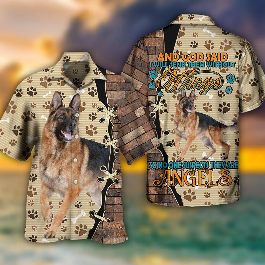 German Shepherd Hawaiian Shirt, Dog Cool Dog Various Style Aloha Hawaiian Shirt For Summer, Gift For Men Women, Dog Lover, Dog Mom Dad - Image 6