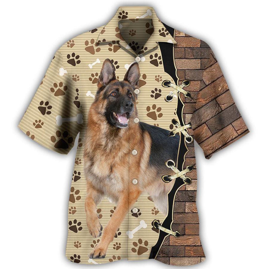 German Shepherd Hawaiian Shirt, Dog Cool Dog Various Style Aloha Hawaiian Shirt For Summer, Gift For Men Women, Dog Lover, Dog Mom Dad - Image 8