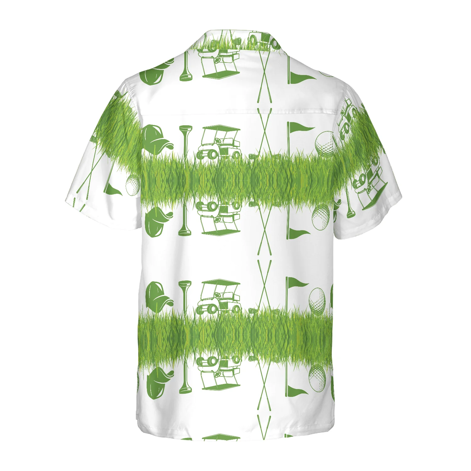 Golf Hawaiian Shirt Icon Seamless Pattern, Colorful Summer Aloha Shirt For Men Women, Perfect Gift For Friend, Team, Golf Lovers, Golfer - Image 4