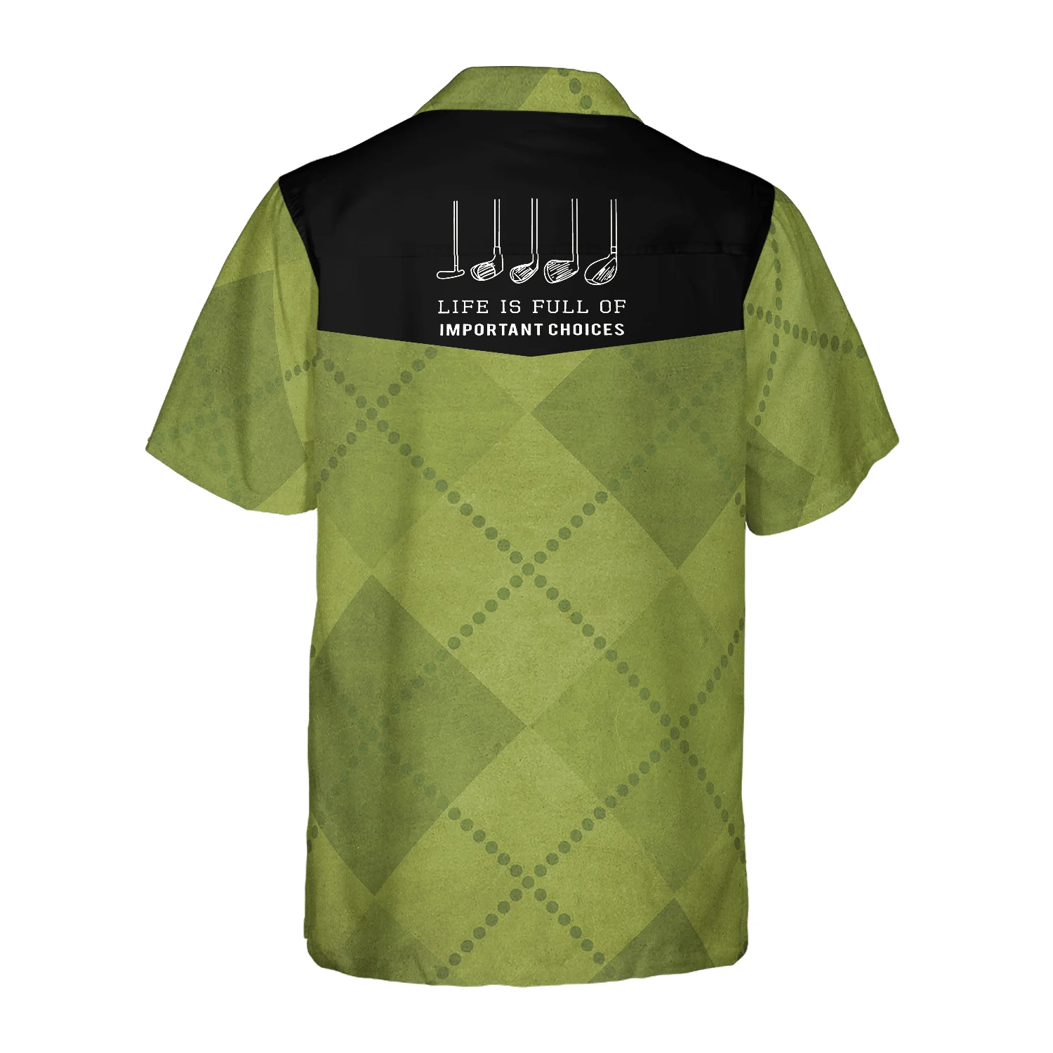 Golf Hawaiian Shirt Life Is Full Of Important Choices, Colorful Summer Aloha Shirt For Men Women, Perfect Gift For Friend, Team, Golf Lovers - Image 2