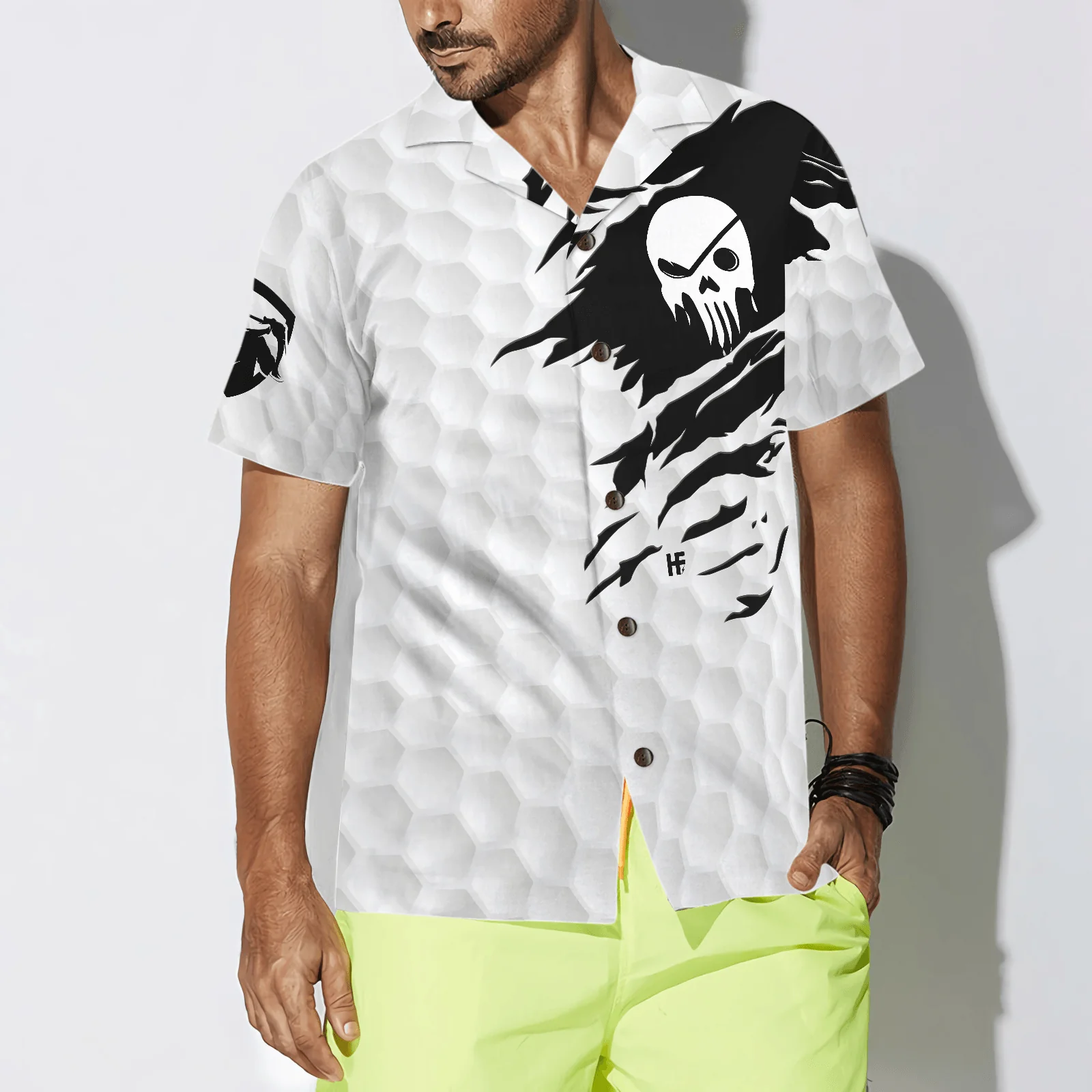 Golf Hawaiian Shirt, Never Underestimate A Golfer Born In January Aloha Hawaiian Shirt For Summer, Colorful Aloha Shirt For Men Women, Friend, Team - Image 4