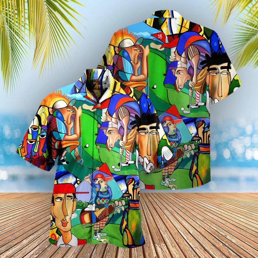 Golf Hawaiian Shirts - Golf Players Hawaiian Shirt For Summer - Perfect Gift For Men, Golf Lovers, Golfer - Image 2
