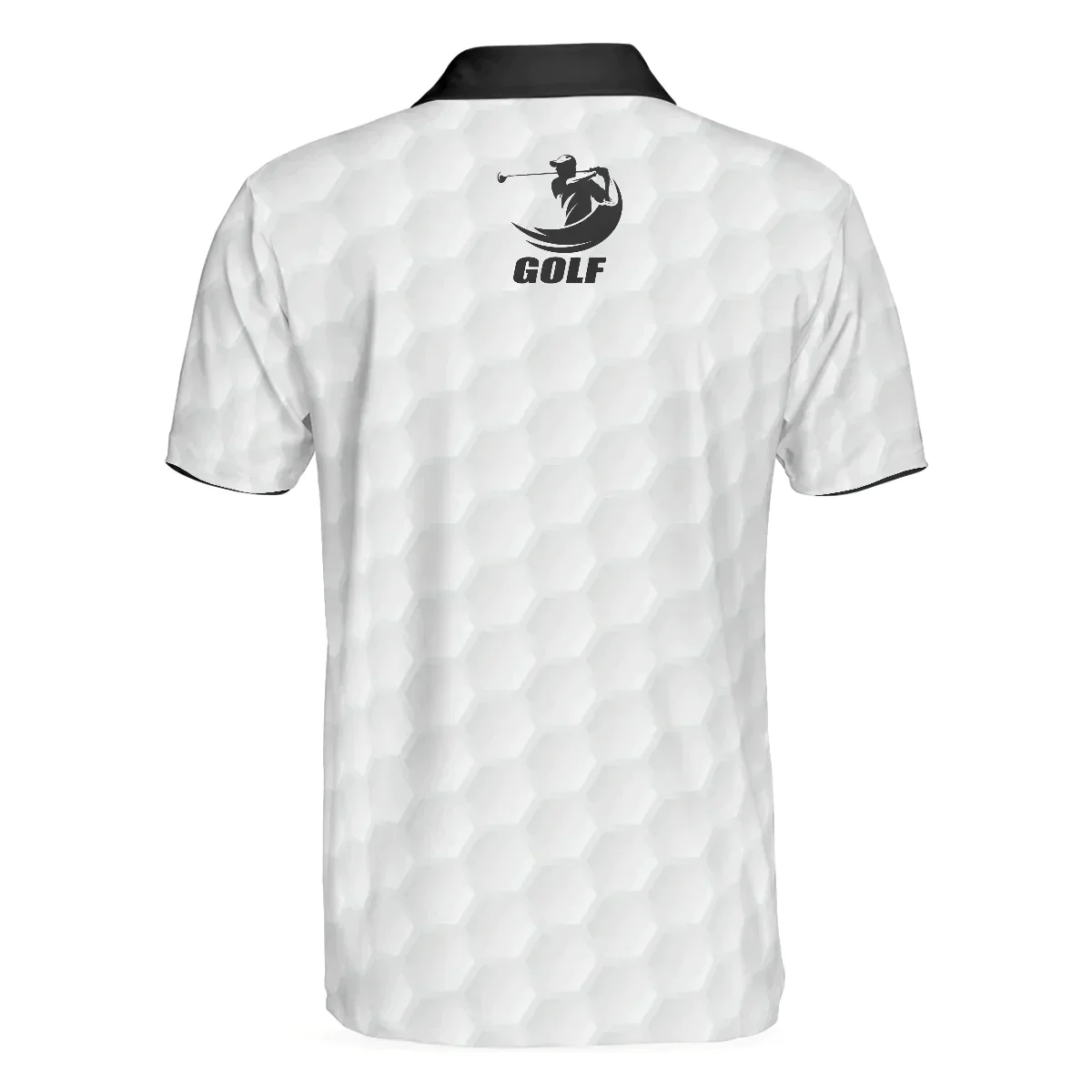 Golf Men Polo Shirt, Black And White Golfing, Just A Guy Who Loves Golf Shirt For Male, Basic Golf Shirt Design For Golfers, Golf Lovers - Image 4