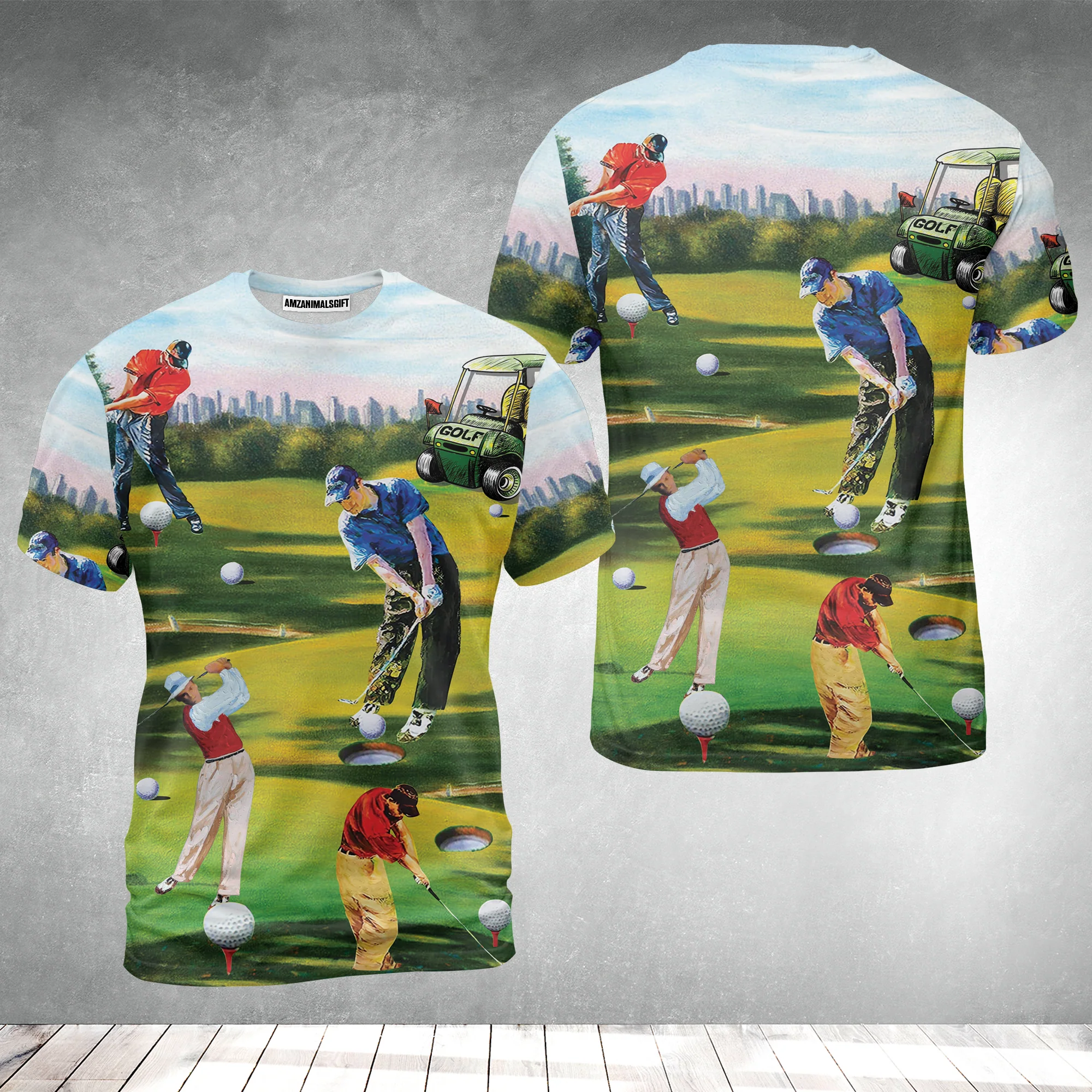 Golf Men Sweatshirt - Golf Men, Golf Cart Sweatshirt - Perfect Gift For Men & Women, Golf Lover - Image 11