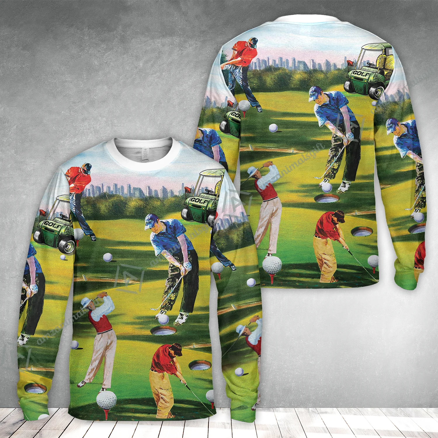 Golf Men T-Shirt - Golf Men, Golf Cart T-Shirt - Perfect Gift For Men & Women, Golf Lover - Image 14