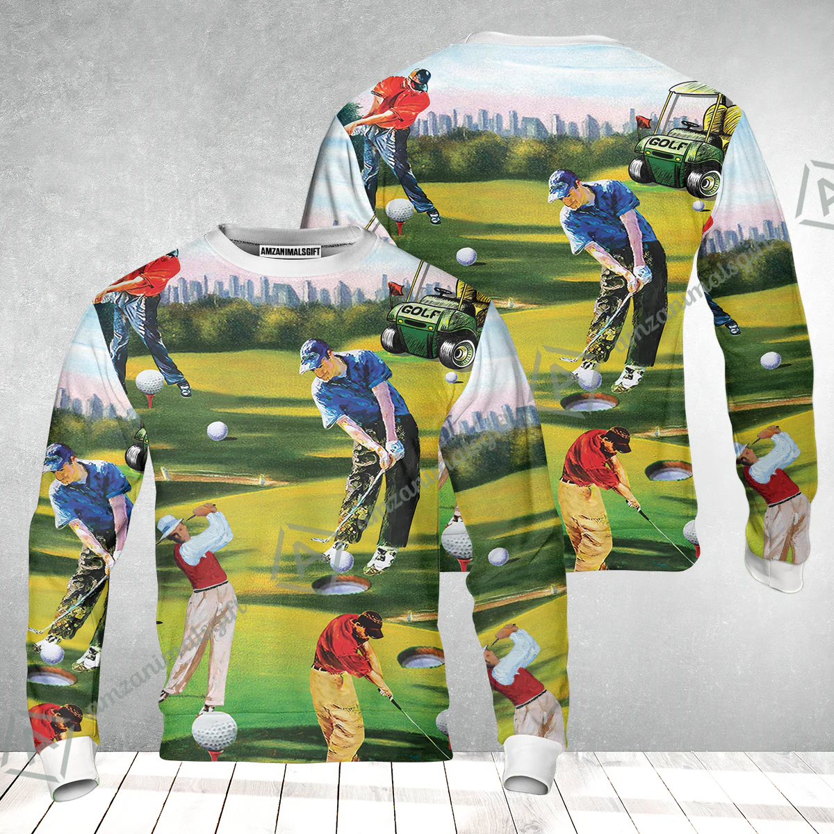 Golf Men T-Shirt - Golf Men, Golf Cart T-Shirt - Perfect Gift For Men & Women, Golf Lover - Image 16