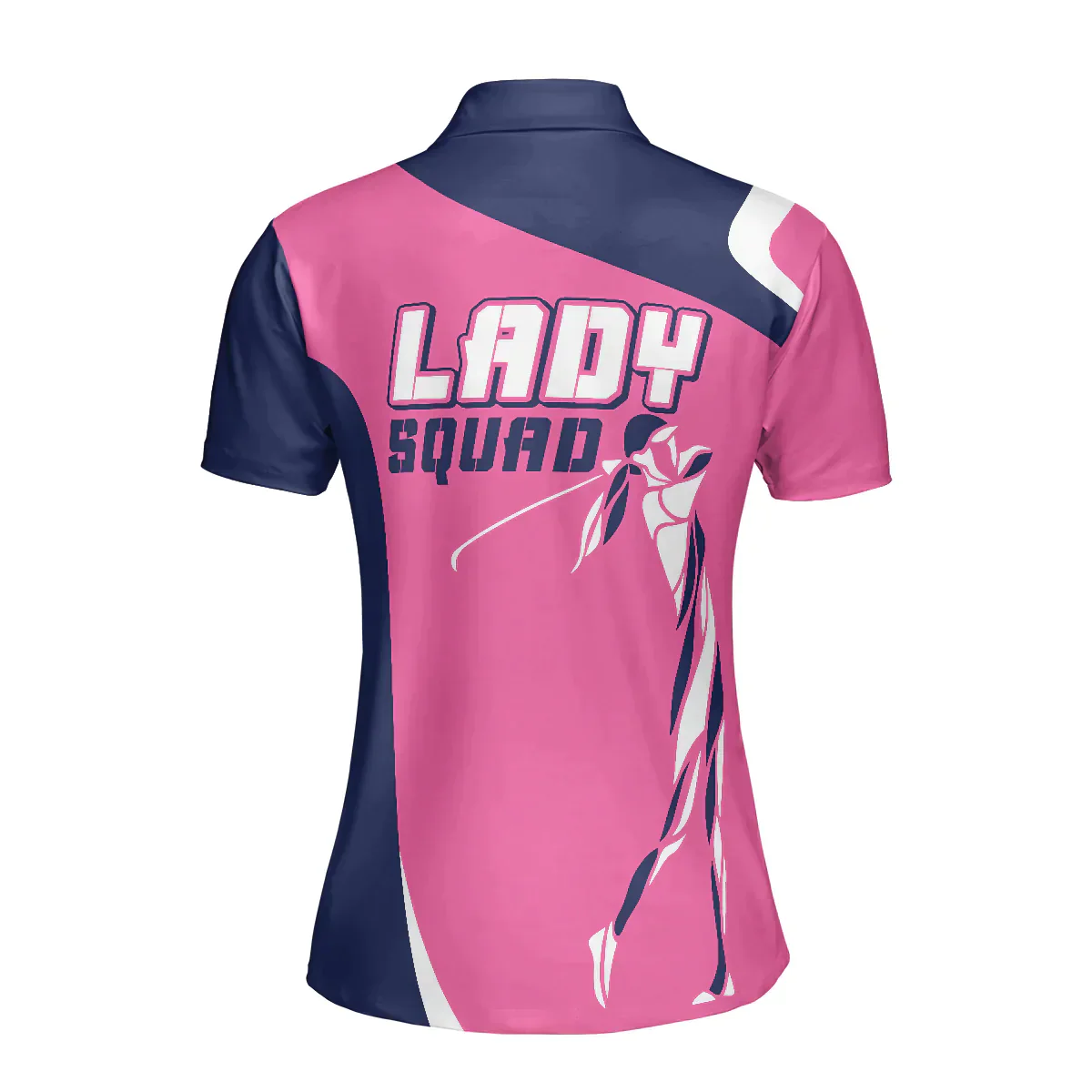 Golf Women Polo Shirt, Lady Squad Golf Girl Pink Women Polo Shirts, Best Golfing Gift For Ladies, Golfers, Golf Lovers - Image 3