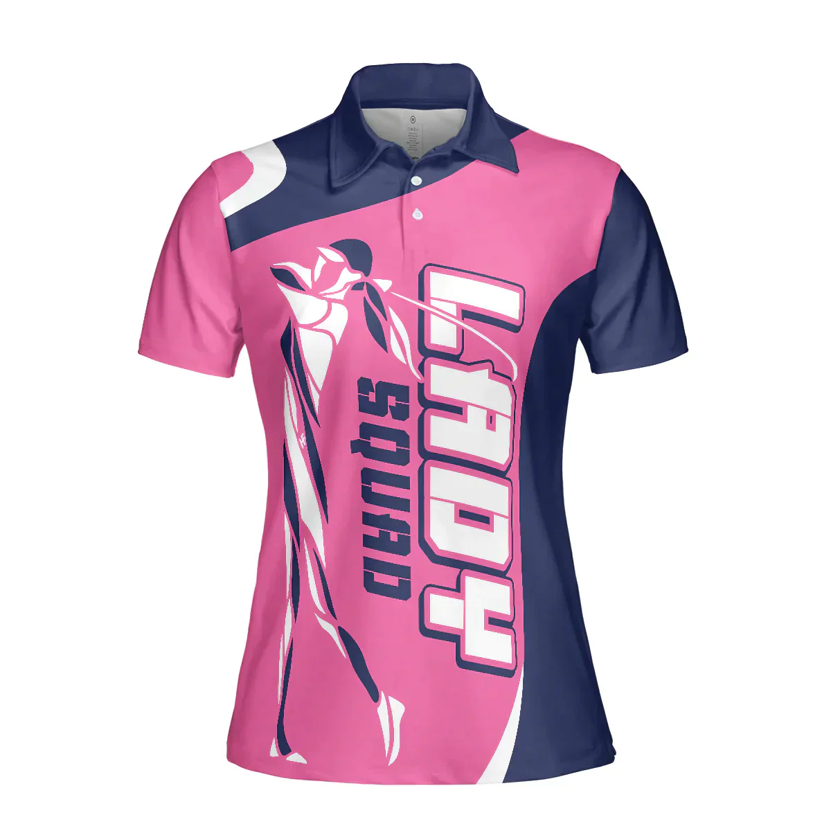 Golf Women Polo Shirt, Lady Squad Golf Girl Pink Women Polo Shirts, Best Golfing Gift For Ladies, Golfers, Golf Lovers - Image 4