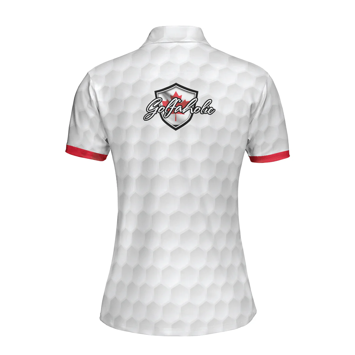 Golf Women Polo Shirt, Put It The Hole Golfaholic, Canada Flag Pin Up Girl Women Polo Shirts, Best Golf Gift For Female Golfers, Ladies, Golf Lovers - Image 3