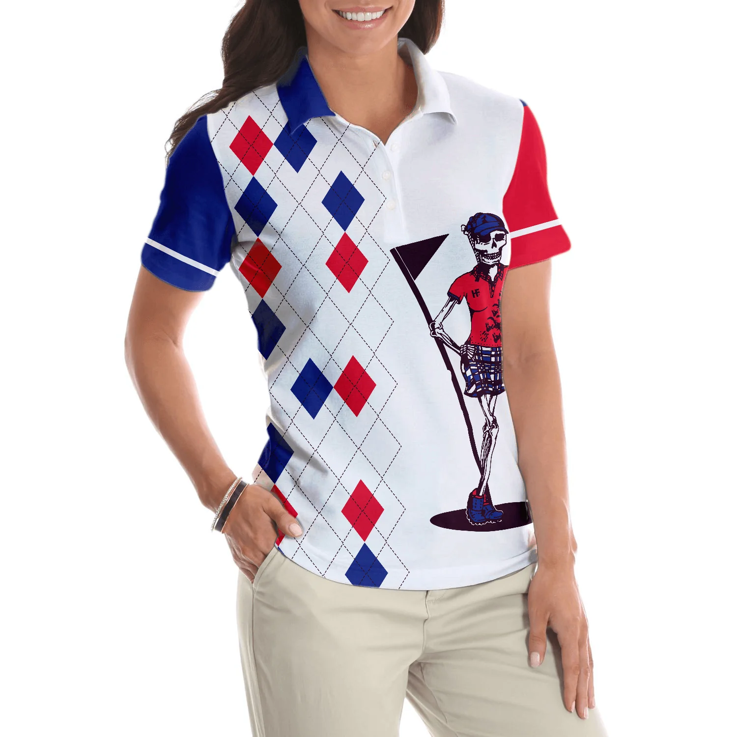 Golf Women Polo Shirt - The Most Important Shot In Golf Is The Next One Golf Women Polo Shirts, Perfect Gift For Women, Ladies, Golfers, Golf Lovers - Image 5