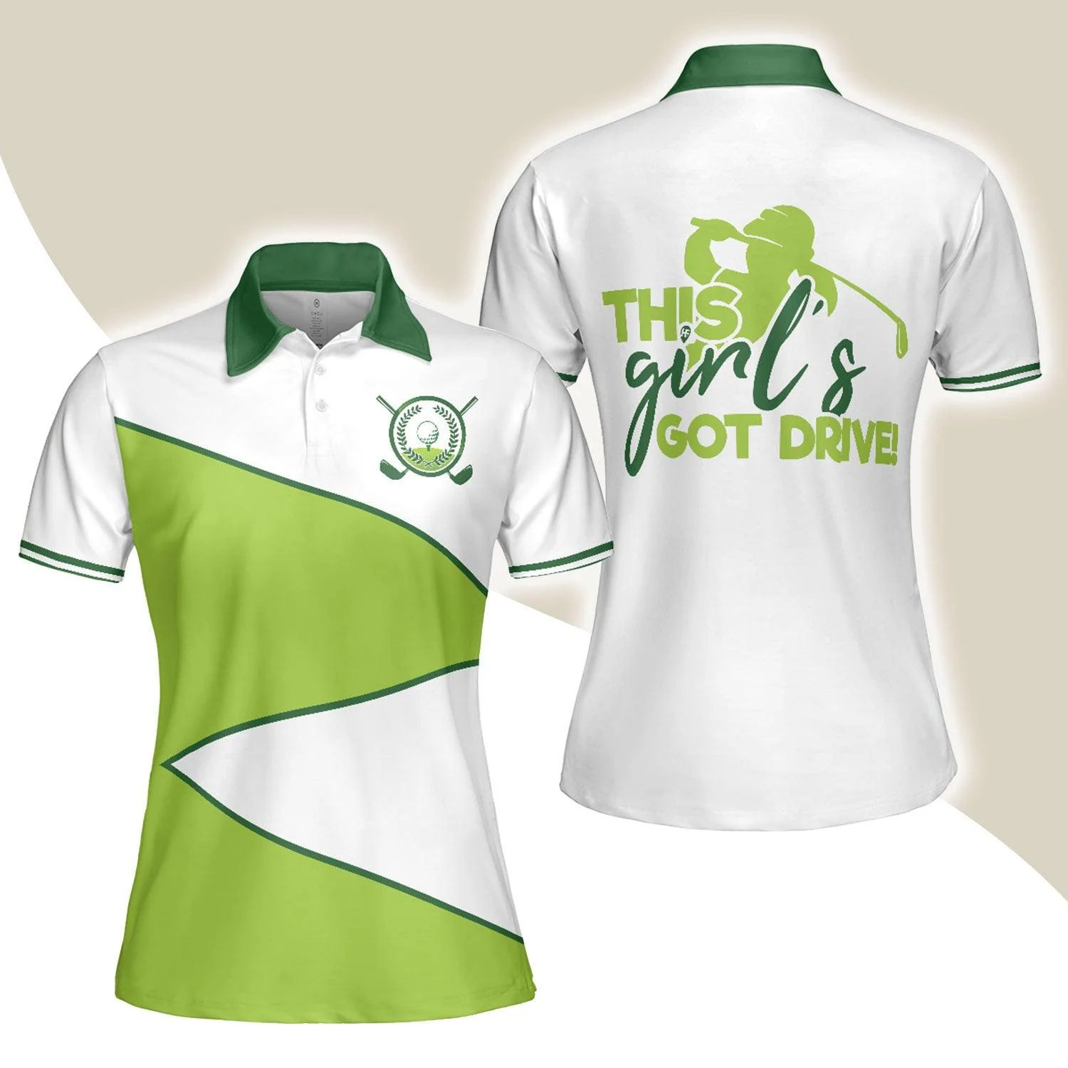 Golf Women Polo Shirt, This Girl's Got Drive Women Polo Shirts, Golfing Gift For Ladies, Golfers, Golf Lovers