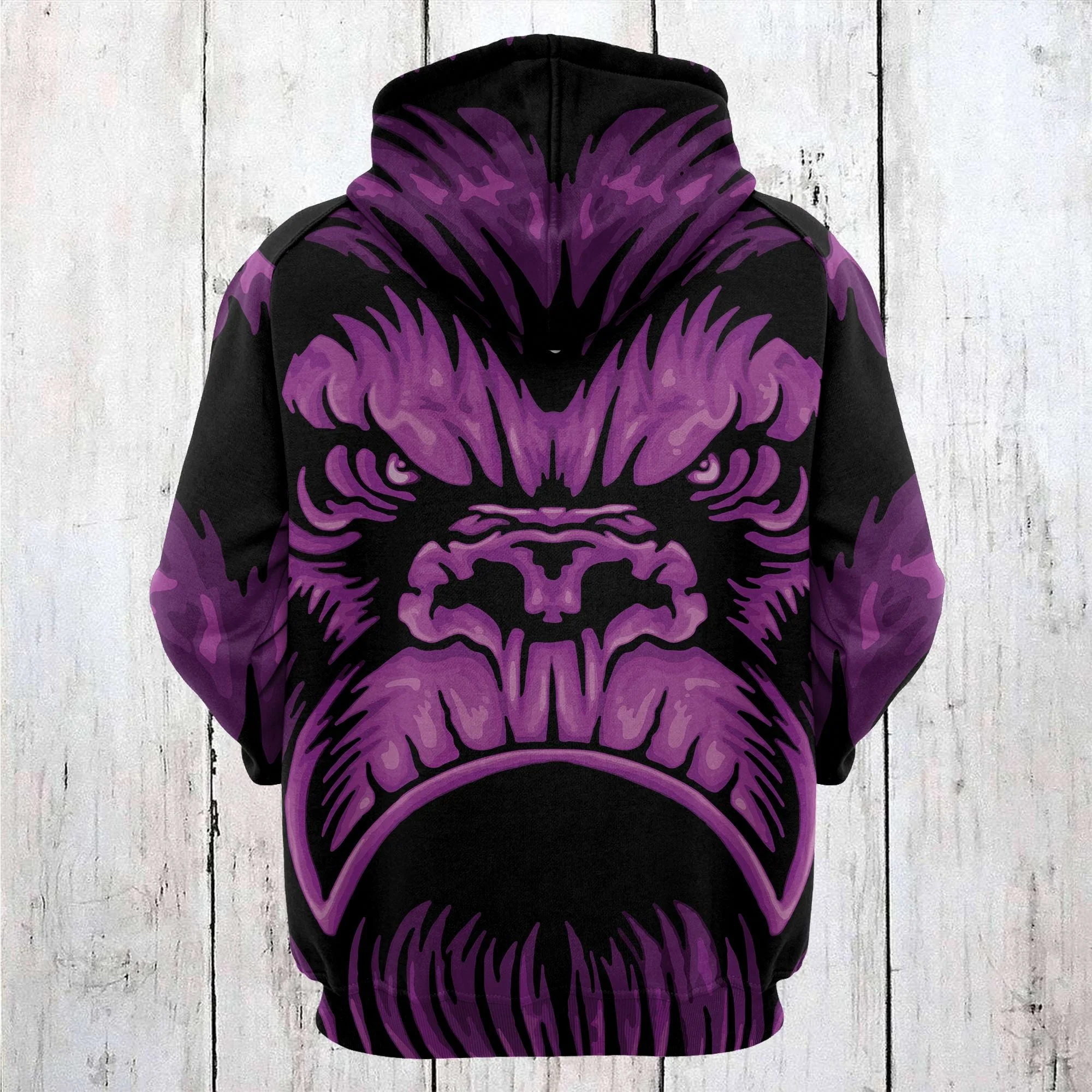 Gorilla Awesome Face Pullover Premium Hoodie, Perfect Outfit For Men And Women On Christmas New Year Autumn Winter - Image 2