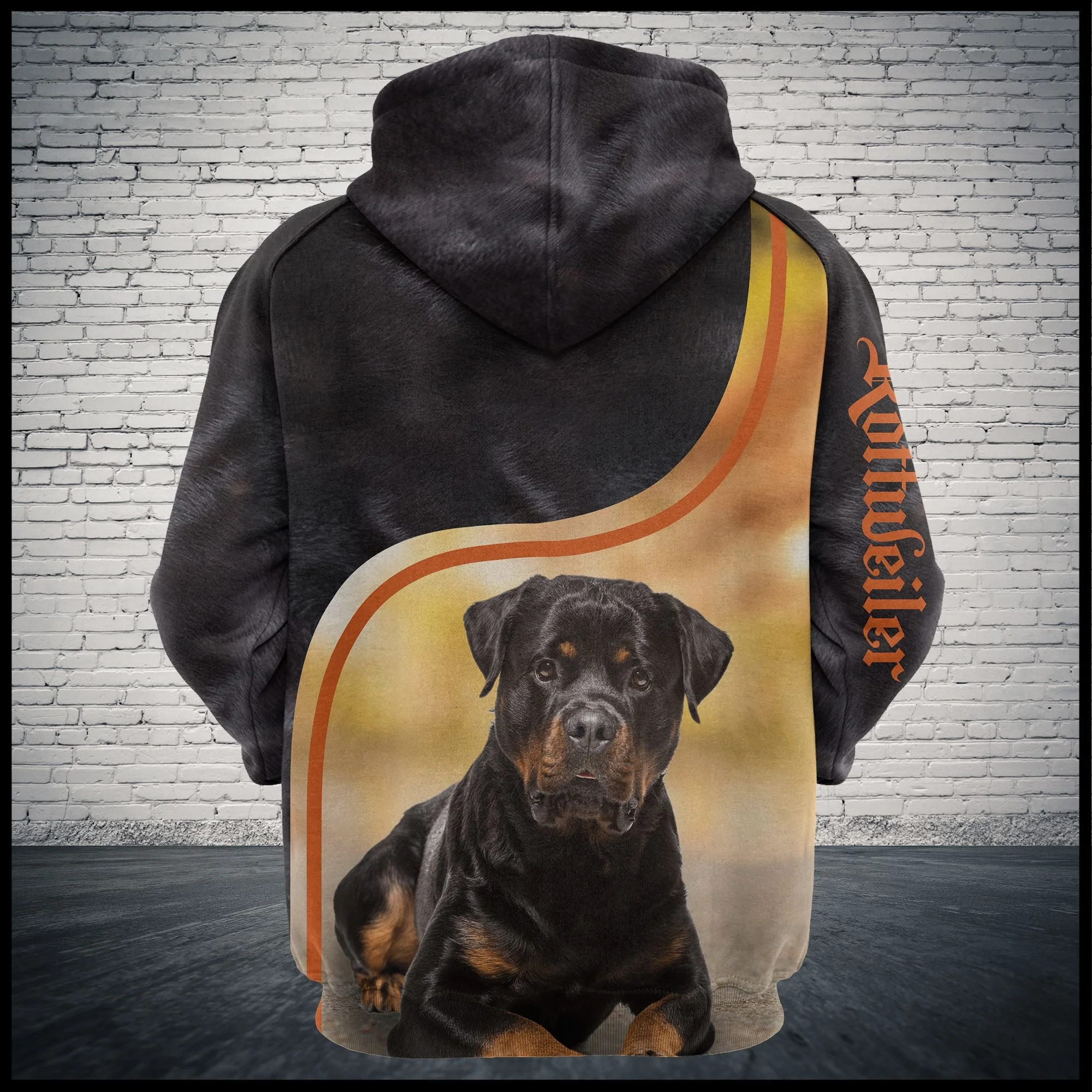 Great Rottweiler Pullover Premium Hoodie, Perfect Outfit For Men And Women On Christmas New Year Autumn Winter - Image 3