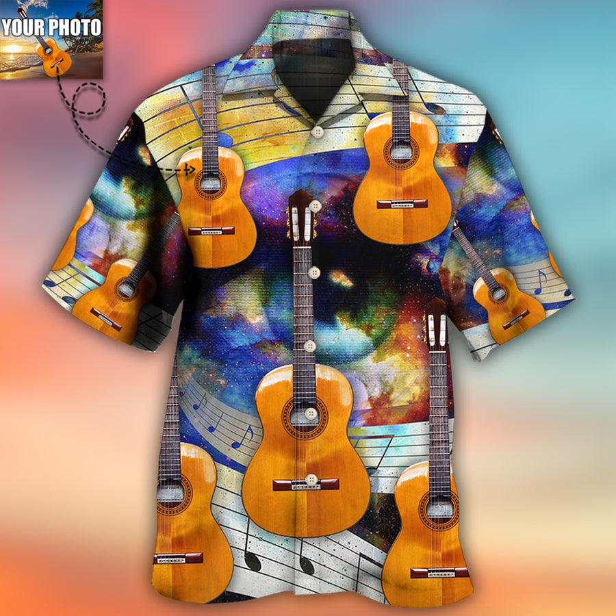 Guitar Various Style Custom Photo Aloha Hawaiian Shirt For Summer, Personalized Guitar Hawaiian Shirts Outfit For Men Women, Music Guitar Lovers - Image 10