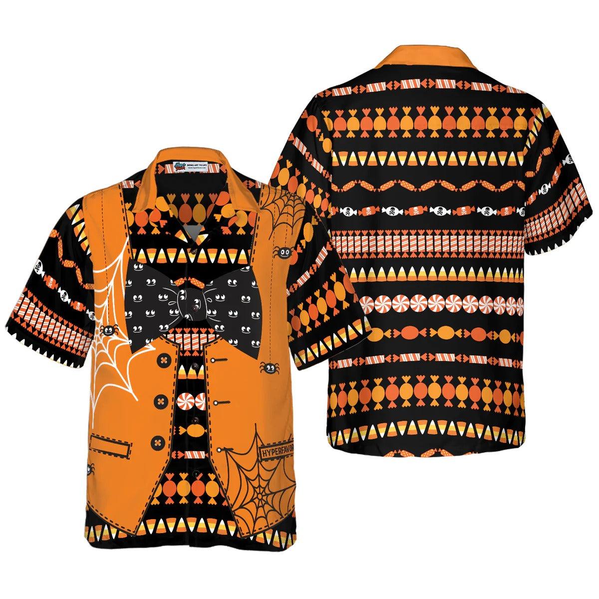 Halloween Candy Man Hawaiian Shirt - Perfect Gift For Lover, Friend, Family