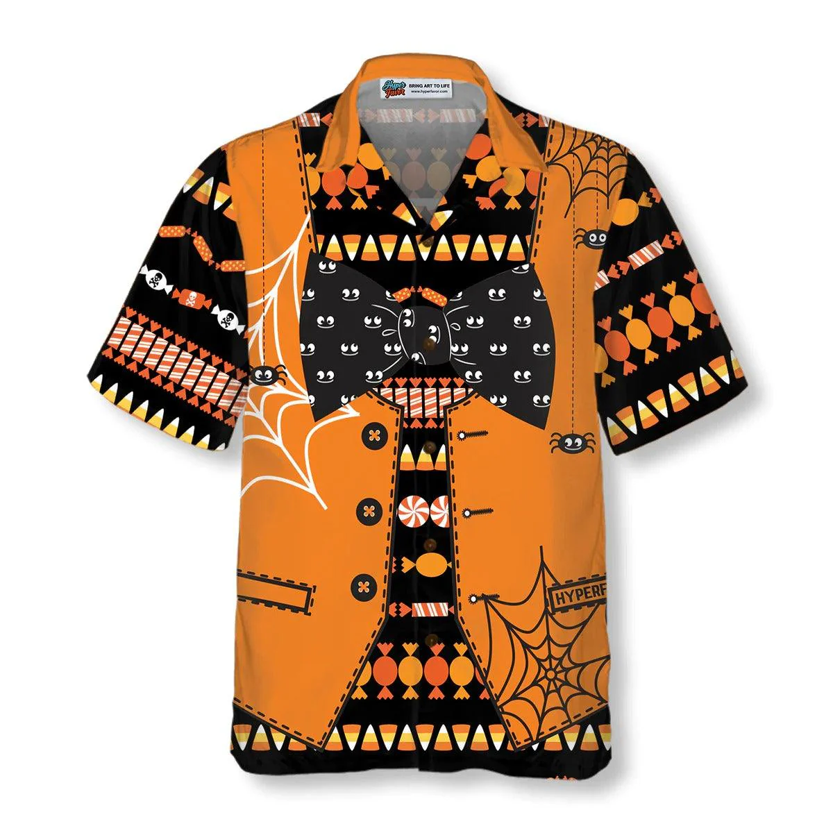 Halloween Candy Man Hawaiian Shirt - Perfect Gift For Lover, Friend, Family - Image 4