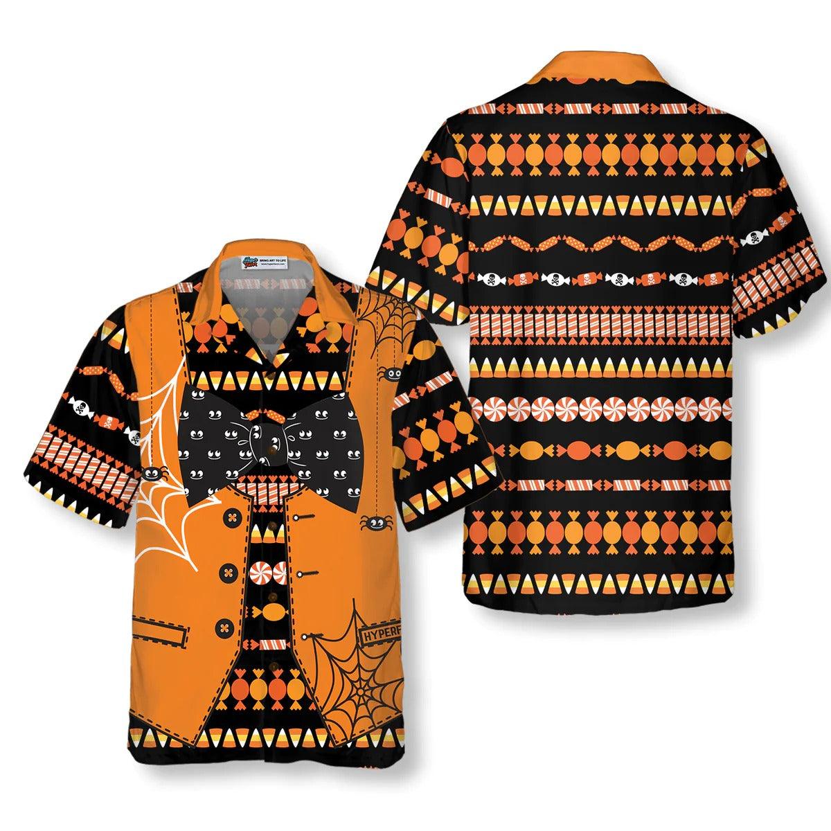 Halloween Candy Man Hawaiian Shirt - Perfect Gift For Lover, Friend, Family - Image 5